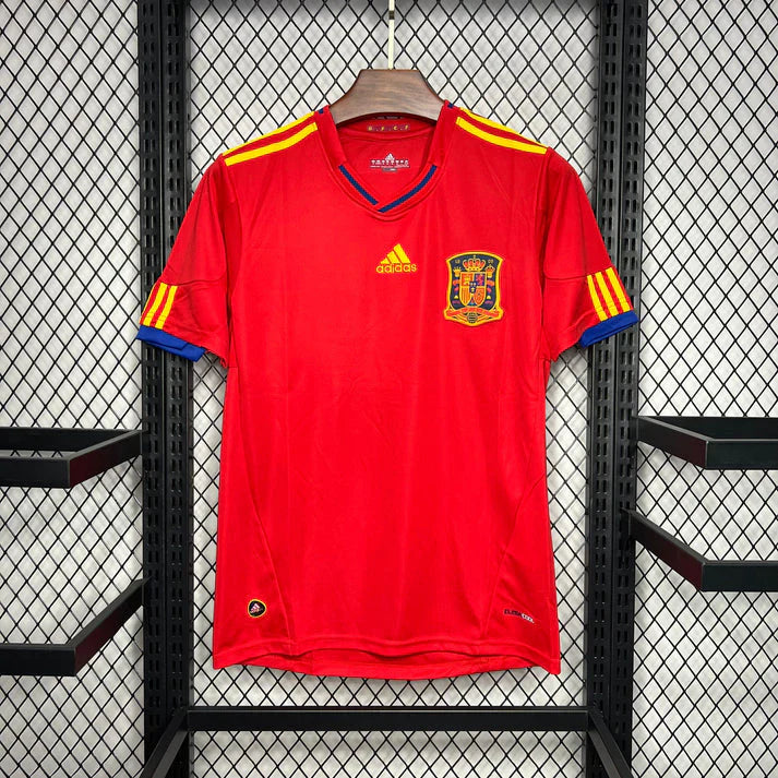 Retro Maillot Domicile Maillot Espagne 2010