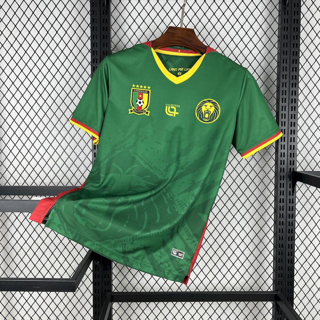 Cameroun maillot foot domicile 2025 2026