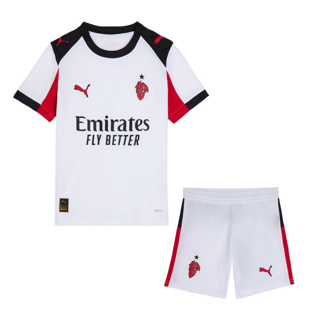 Kids AC Milan Kit 2025 2026