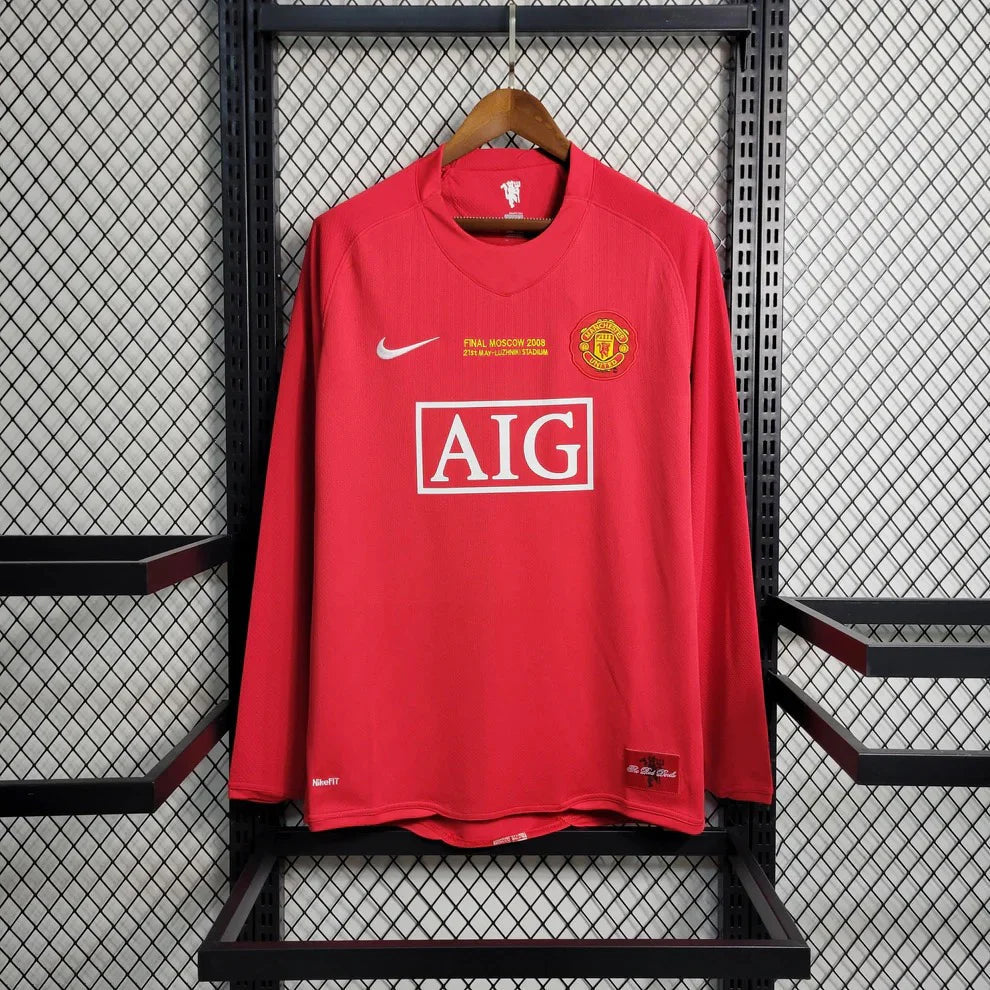Retro Maillot FC /08 Domicile Maillot Manchester United 07