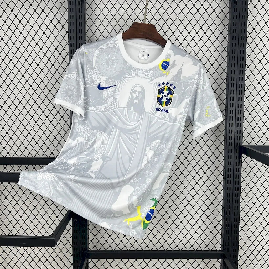 Brésil maillot foot blanc concept 2025 2026