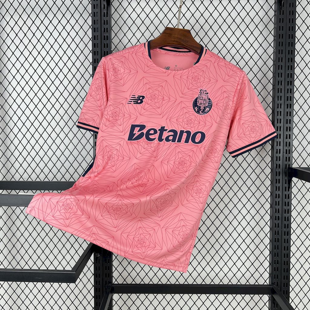 FC Porto maillot foot extérieur rose 2025 2026