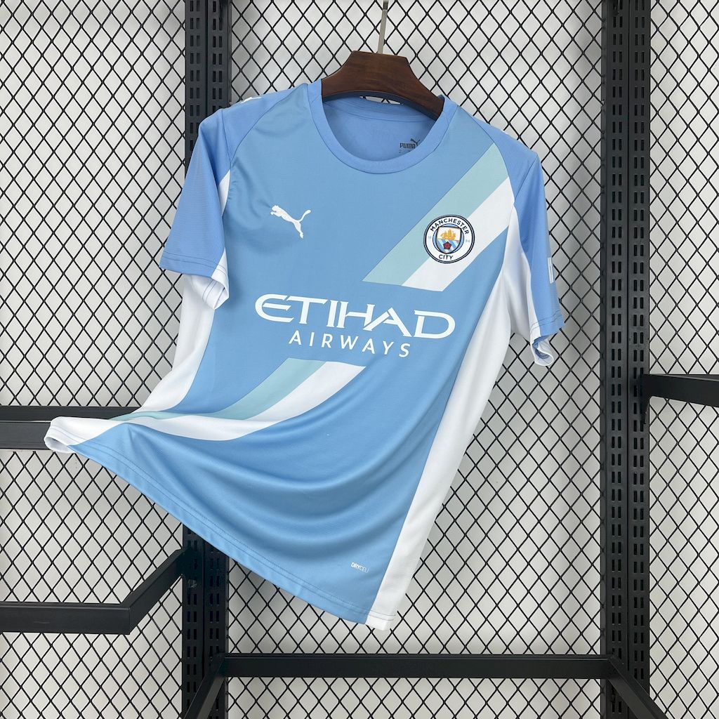 Manchester CIty maillot foot domicile 2025 2026