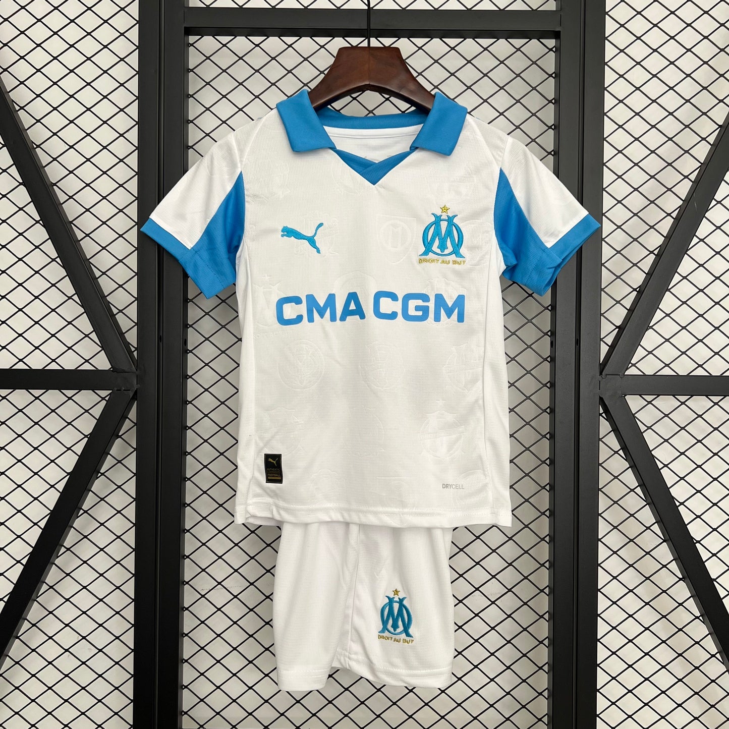 OM Olympique de Marseille 2025 2026 Kids' Kit