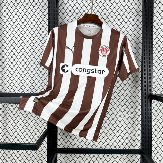 FC St. Pauli maillot foot domicile 2025 2026