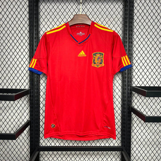 Retro Maillot Domicile Maillot Espagne 2010