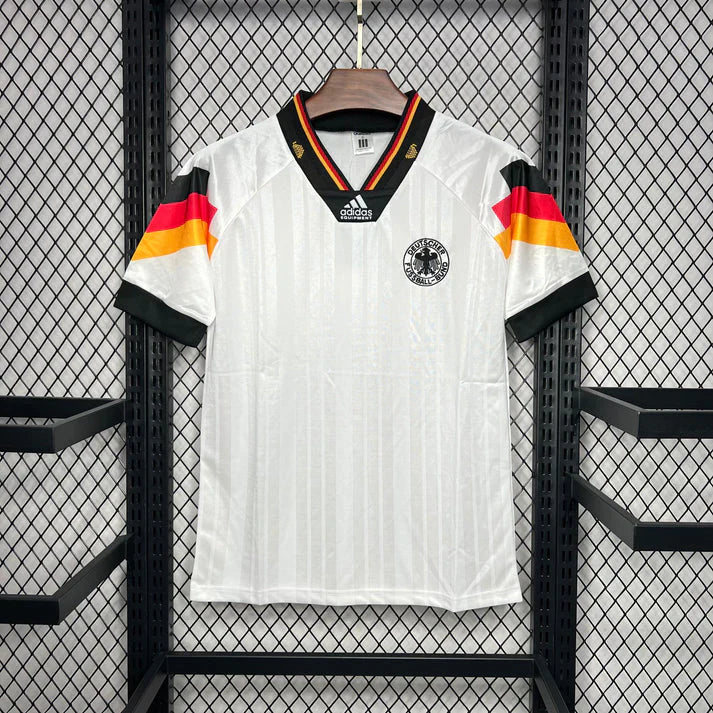 Retro Maillot Domicile Maillot Allemagne 1992