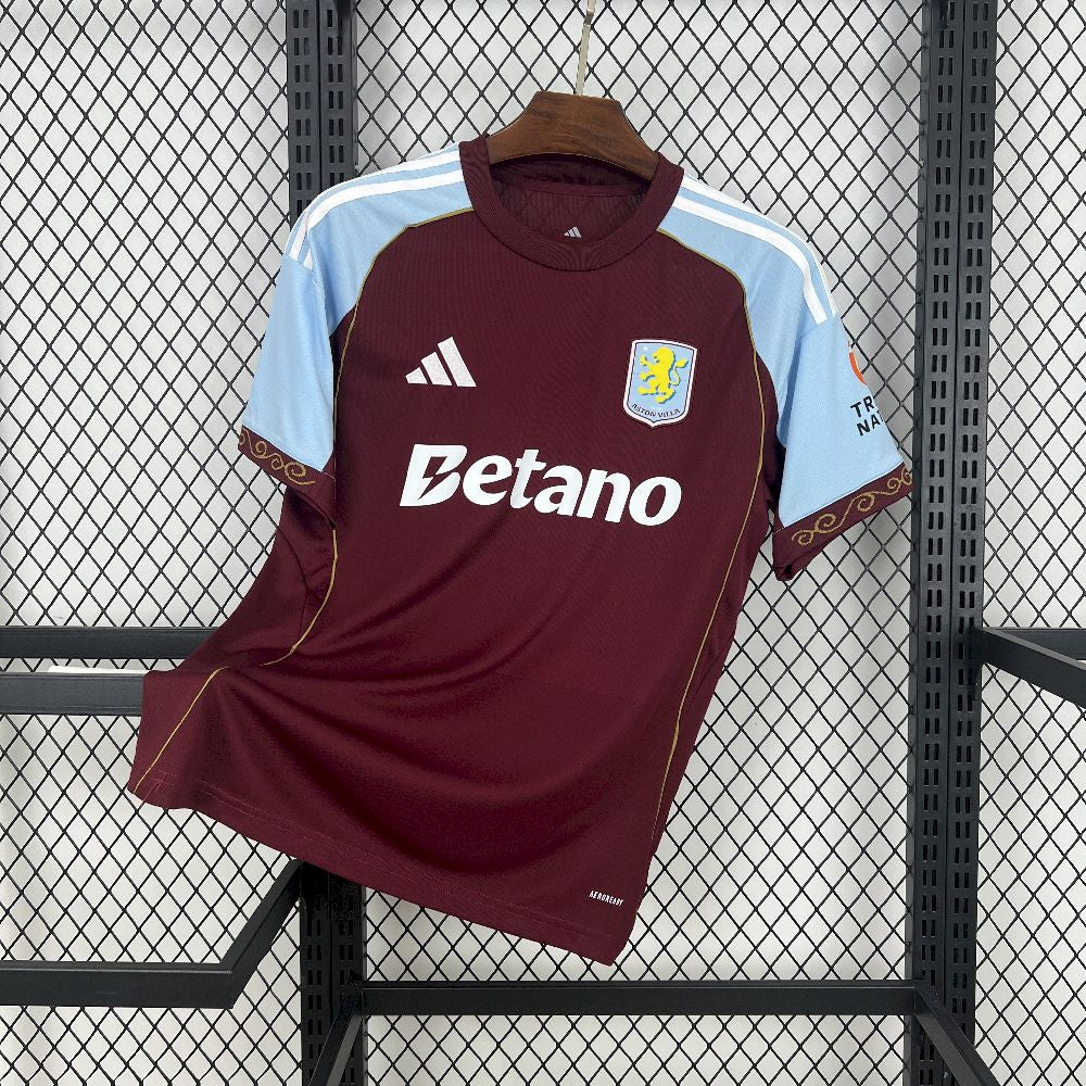 Aston Villa maillot foot domicile 2025 2026