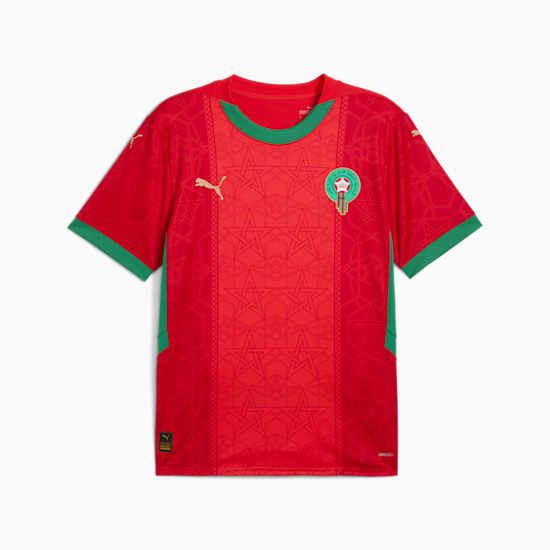 Maroc maillot foot domicile CAN 2025 2026