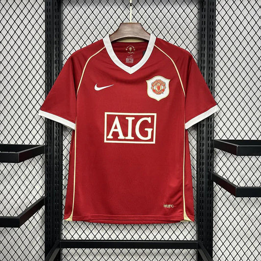 Retro Maillot FC /07 Domicile Maillot Manchester United 06