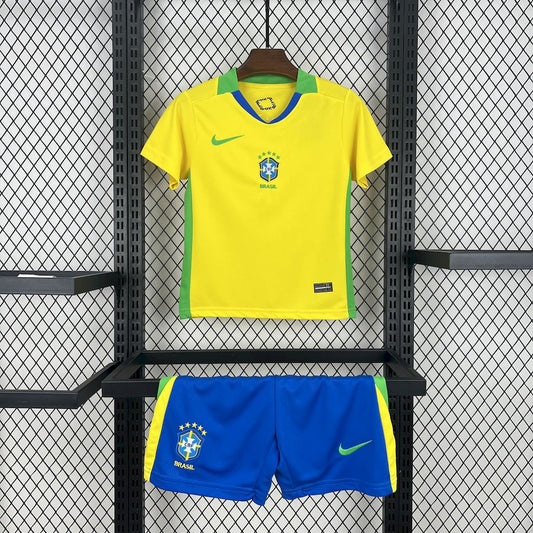 Brésil Kit Enfant Maillot Foot 2025 2026