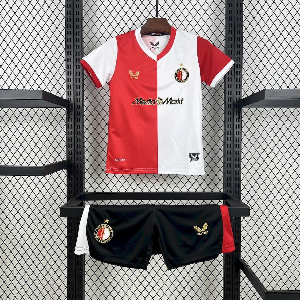 Feyenoord Rotterdam Kids' Kit 2025 2026