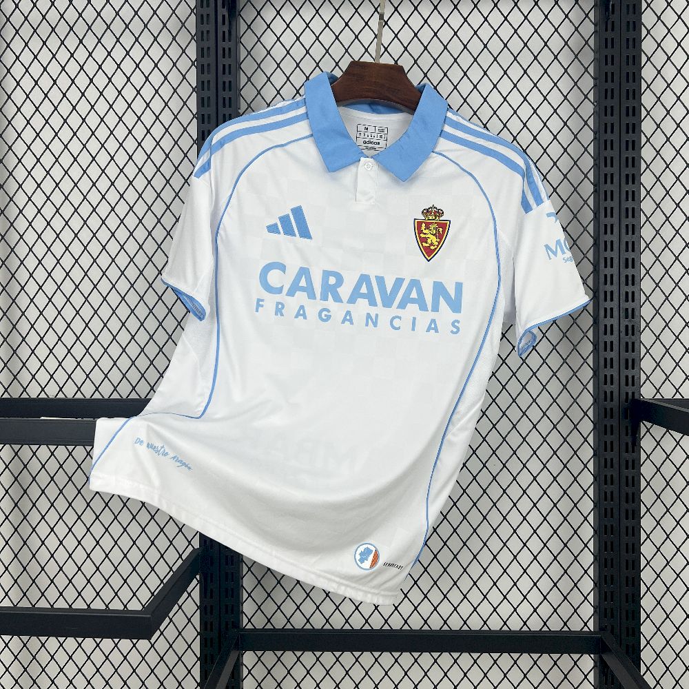 Real Zaragoza maillot foot domicile 2025 2026