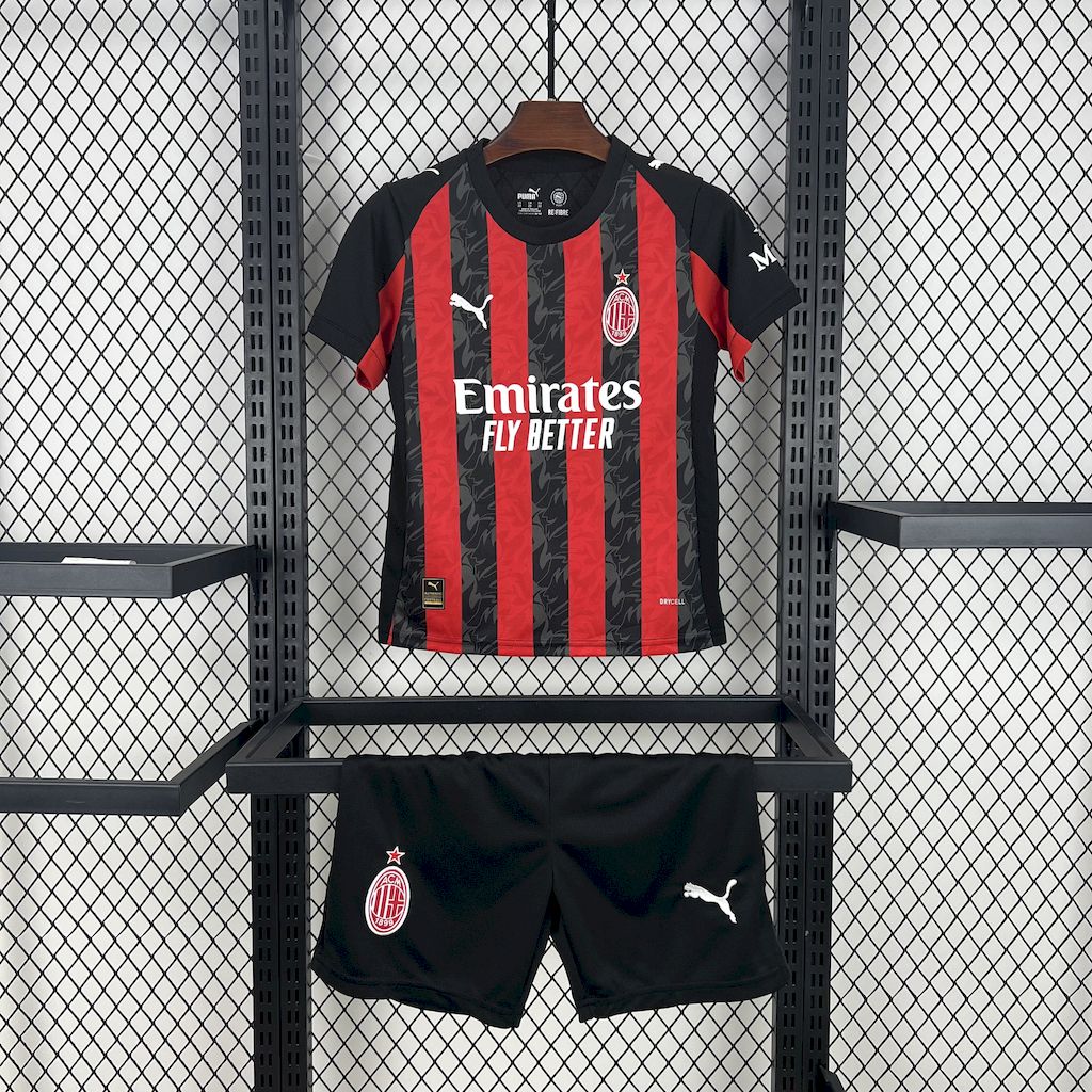 AC Milan Kit Enfant Maillot Foot 2025 2026
