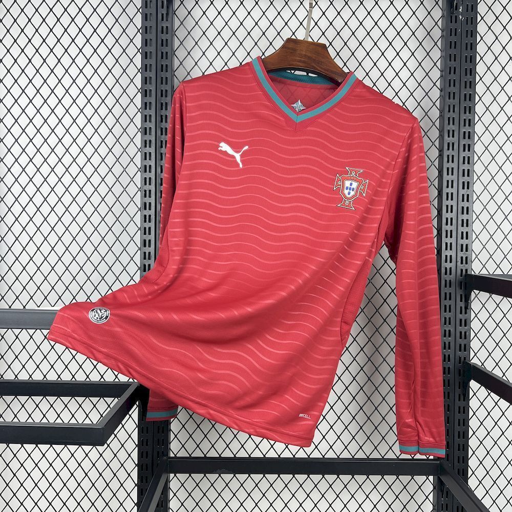 Portugal Long-Sleeved World Cup 2026 Jersey