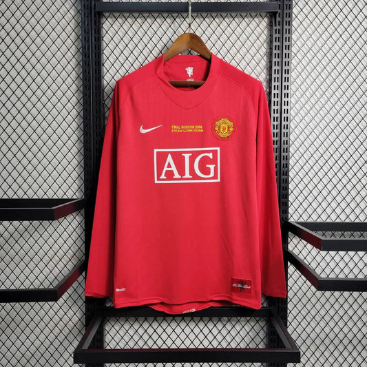 Retro Maillot FC /08 Domicile Maillot Manchester United 07