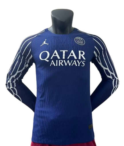 Maillot Player 25/26 PSG Bleu Manches Longues