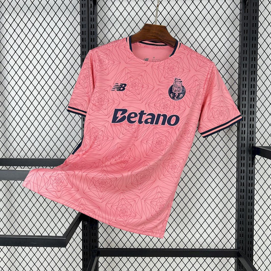 FC Porto maillot foot extérieur rose 2025 2026