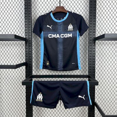 Olympique de Marseille OM  Kit Enfant Maillot Foot 2025 2026