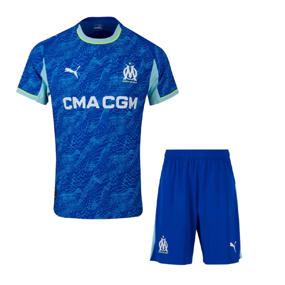Olympique Marseille OM 2025 2026 Kids Kit