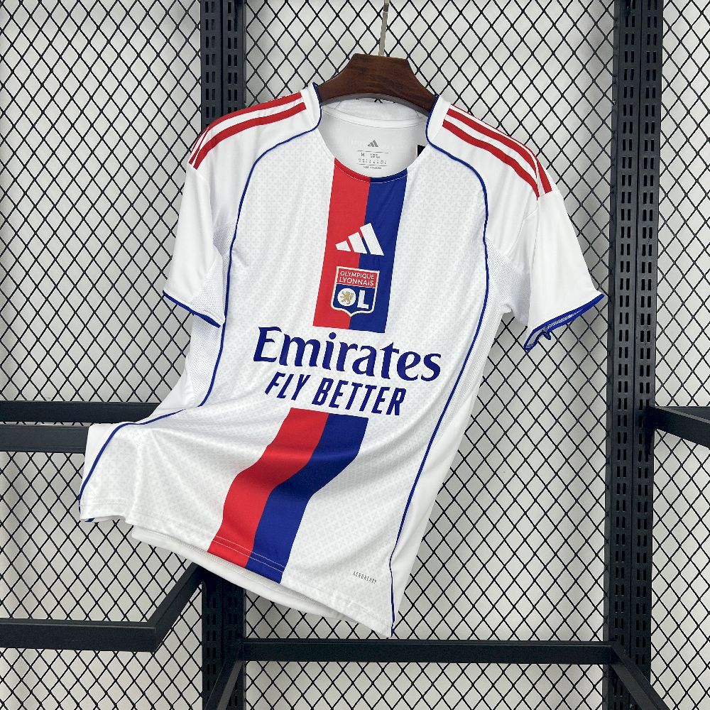 Olympique Lyonnais OL maillot foot domicile 2025 2026