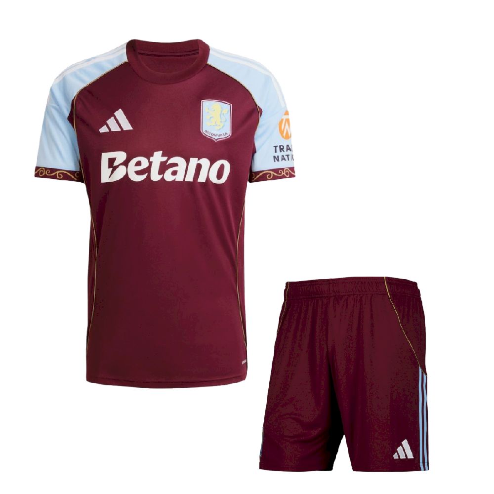 Aston Villa Kids Kit 2025 2026