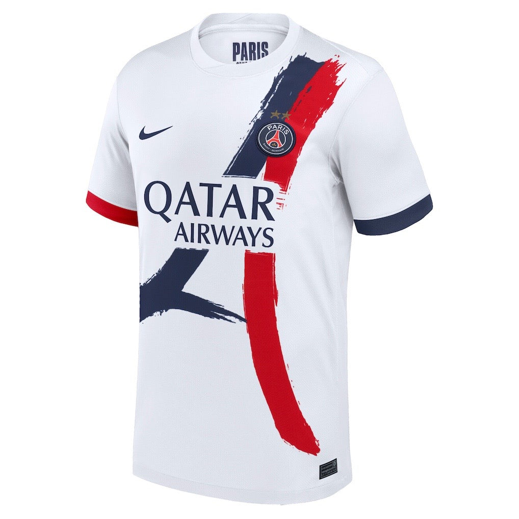 Maillot PSG Exterieur Champions Europe 2026 Back 2 Back face